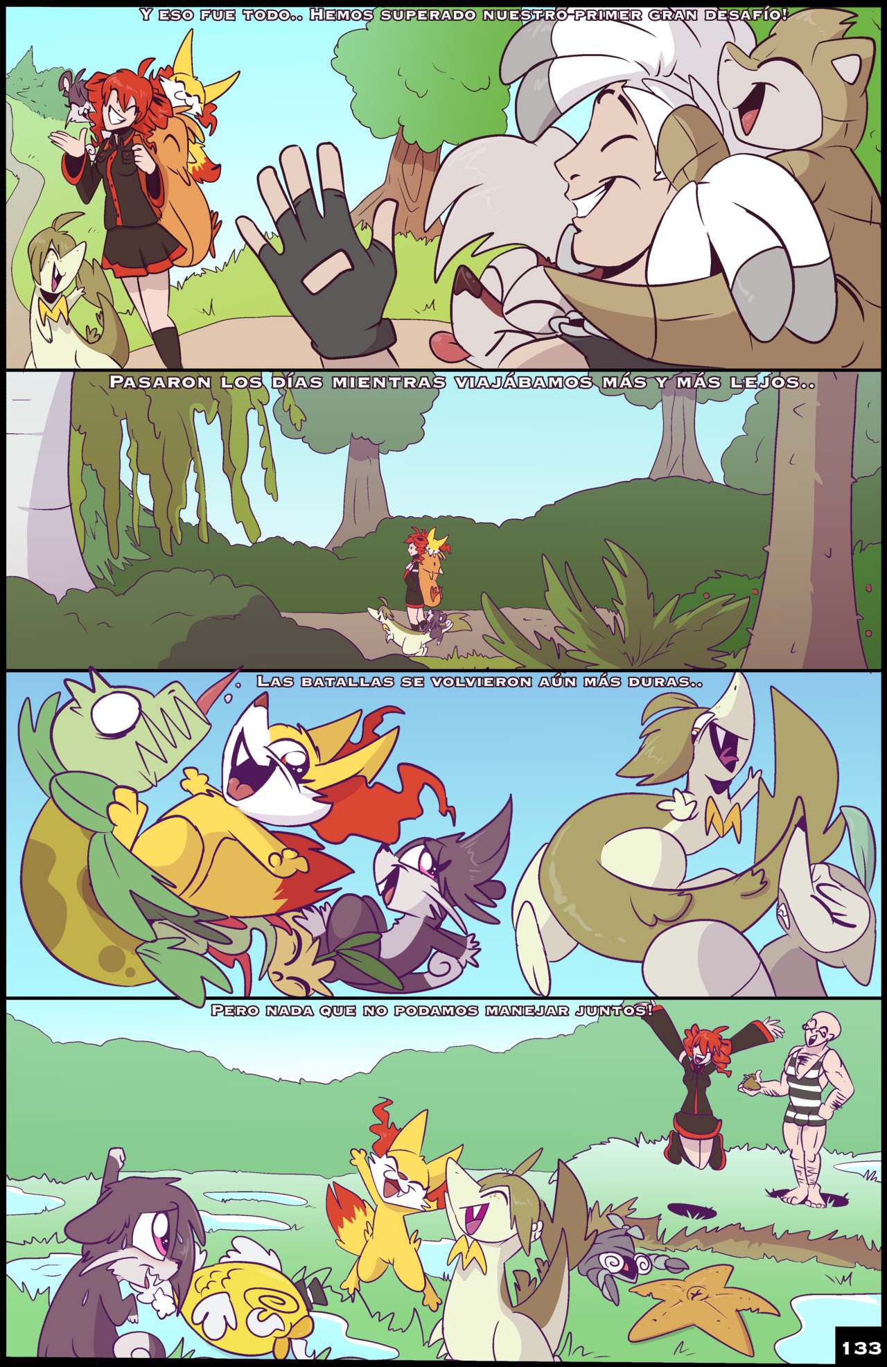 [Fuf] Blazing a Trail (Pokémon) [Spanish] [Ongoing] [Fuf] Blazing a Trail (Pokémon and Pocket-Monster) 136