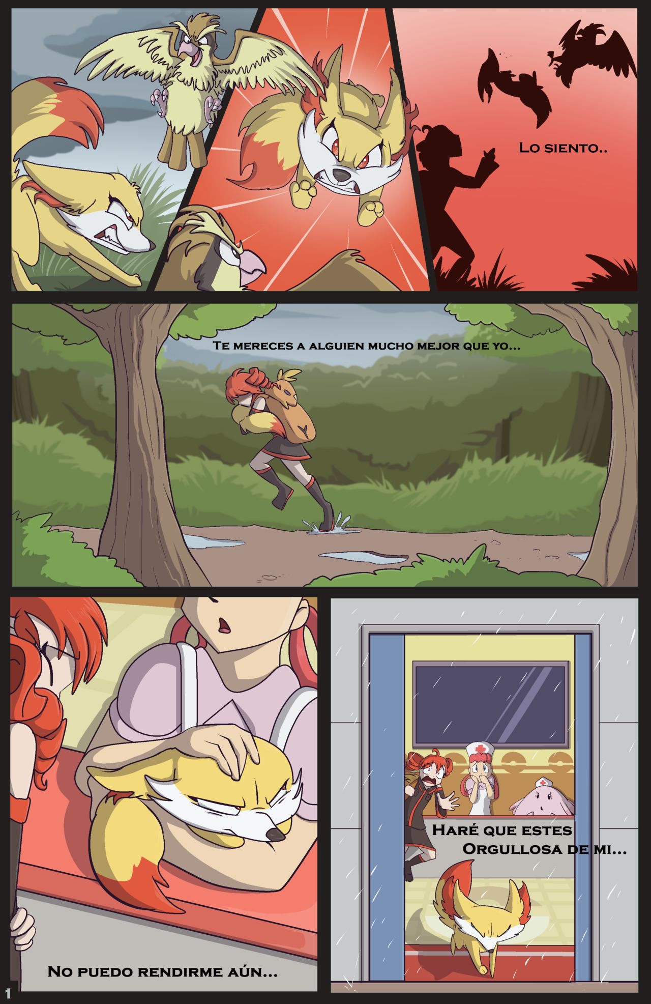 [Fuf] Blazing a Trail (Pokémon) [Spanish] [Ongoing] [Fuf] Blazing a Trail (Pokémon and Pocket-Monster) 2