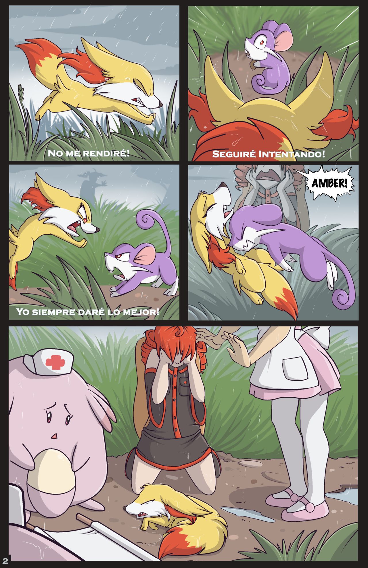 [Fuf] Blazing a Trail (Pokémon) [Spanish] [Ongoing] [Fuf] Blazing a Trail (Pokémon and Pocket-Monster) 3