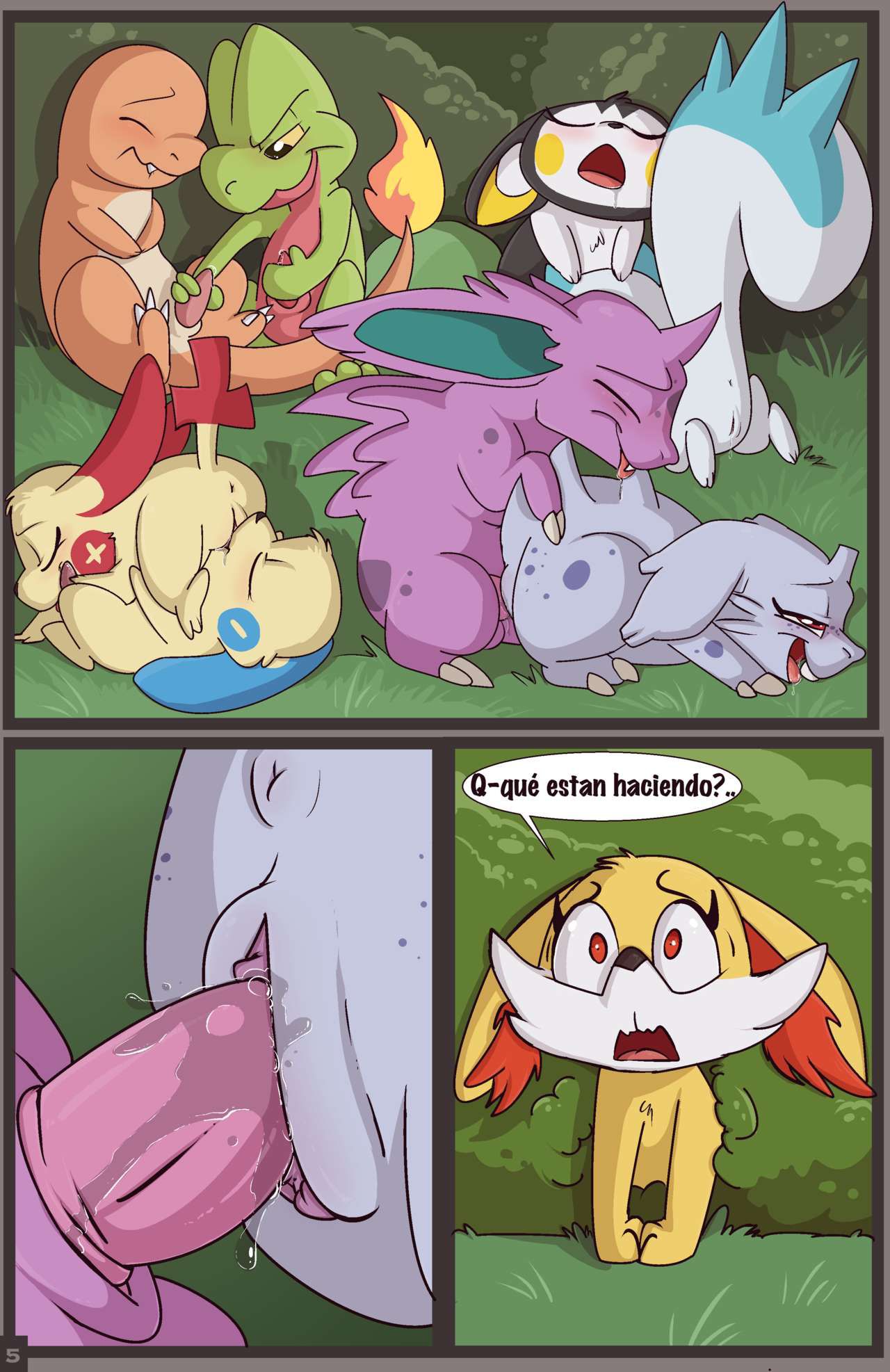 [Fuf] Blazing a Trail (Pokémon) [Spanish] [Ongoing] [Fuf] Blazing a Trail (Pokémon and Pocket-Monster) 6