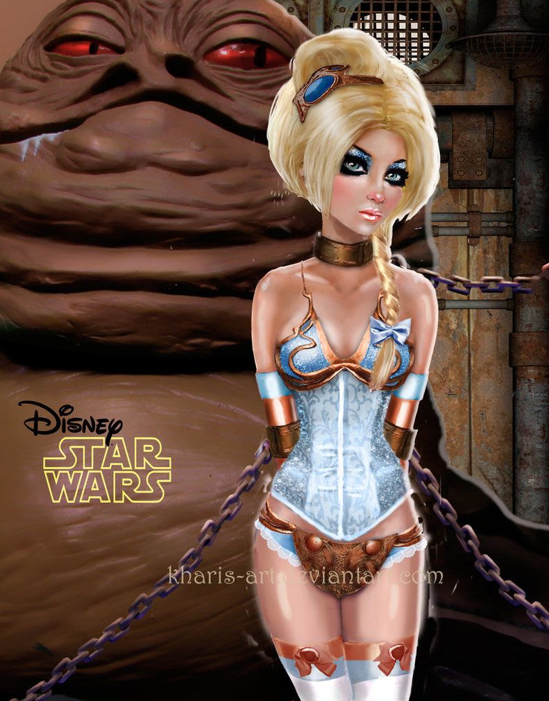 Disney princess in Star wars 8