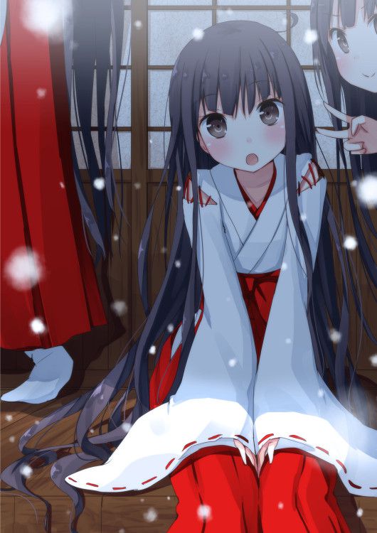 [* Image is] new year and the new year sexual girl erotic picture shrine maiden outfit / part02 [an annual event of the new year's holiday] 20