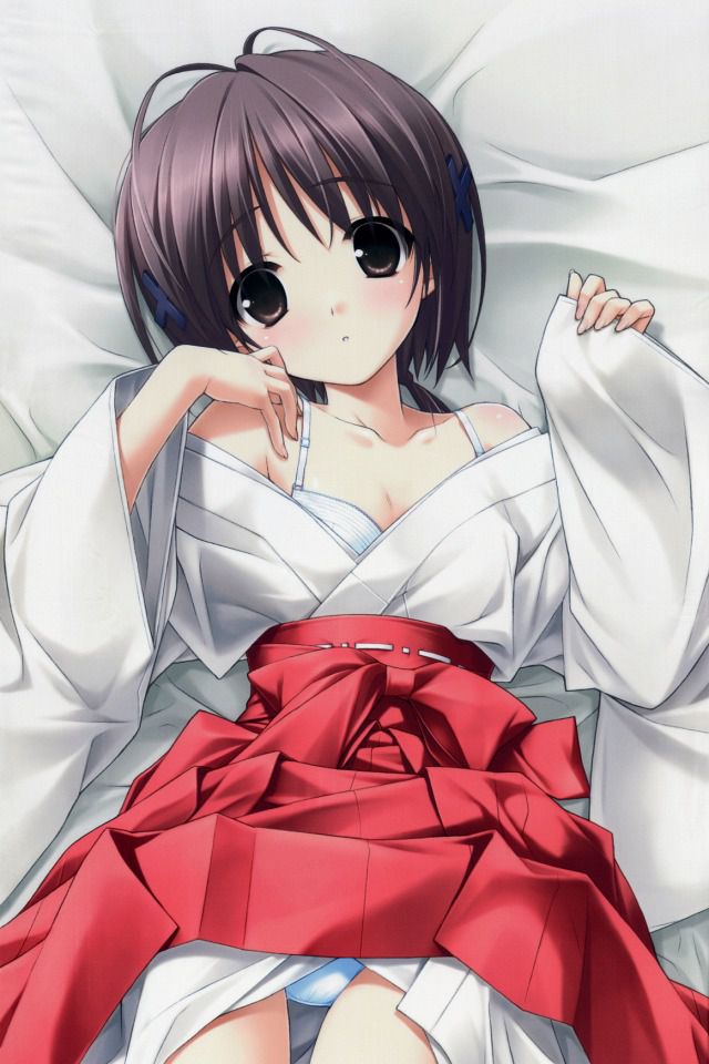 [* Image is] new year and the new year sexual girl erotic picture shrine maiden outfit / part02 [an annual event of the new year's holiday] 24