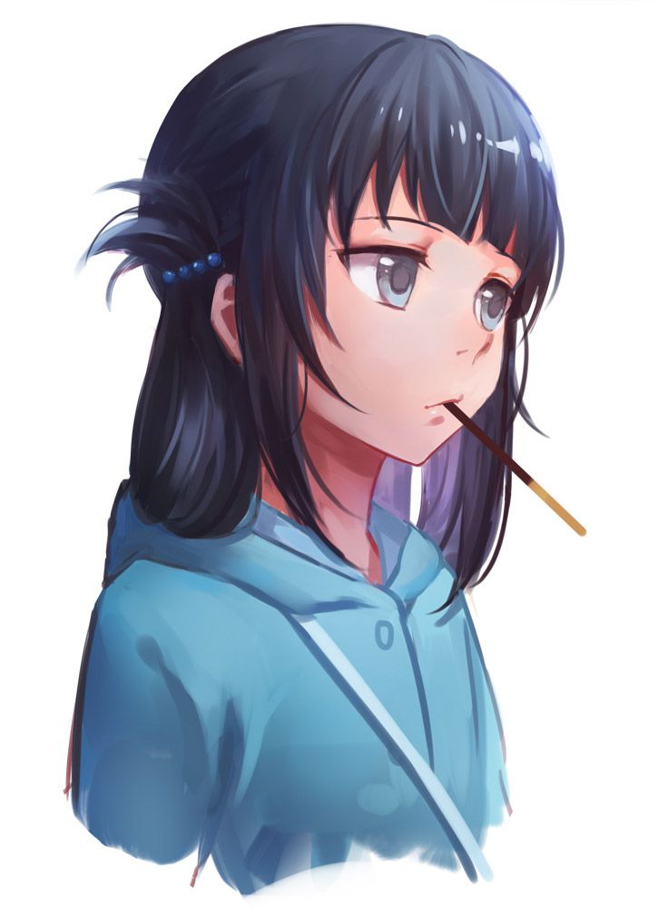 Image 2-d girl and Pocky game feel 40 sheets 21