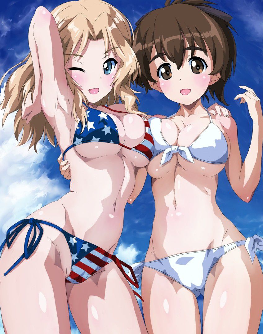 [Plate] summer a perfect swimsuit characters! 15 pictures [pictures and wallpapers] (girls & Panzer 15) 15