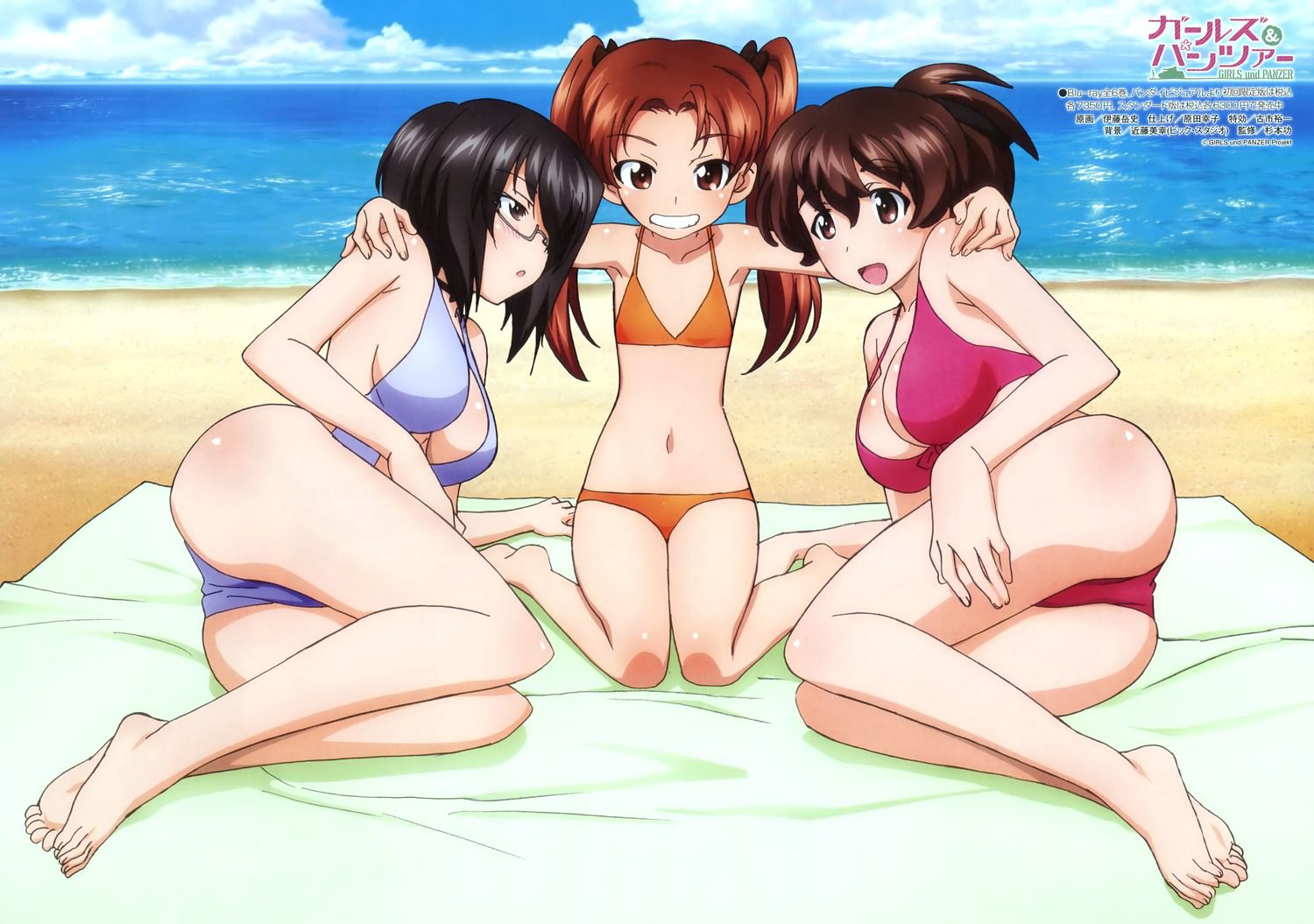 [Plate] summer a perfect swimsuit characters! 15 pictures [pictures and wallpapers] (girls & Panzer 15) 8