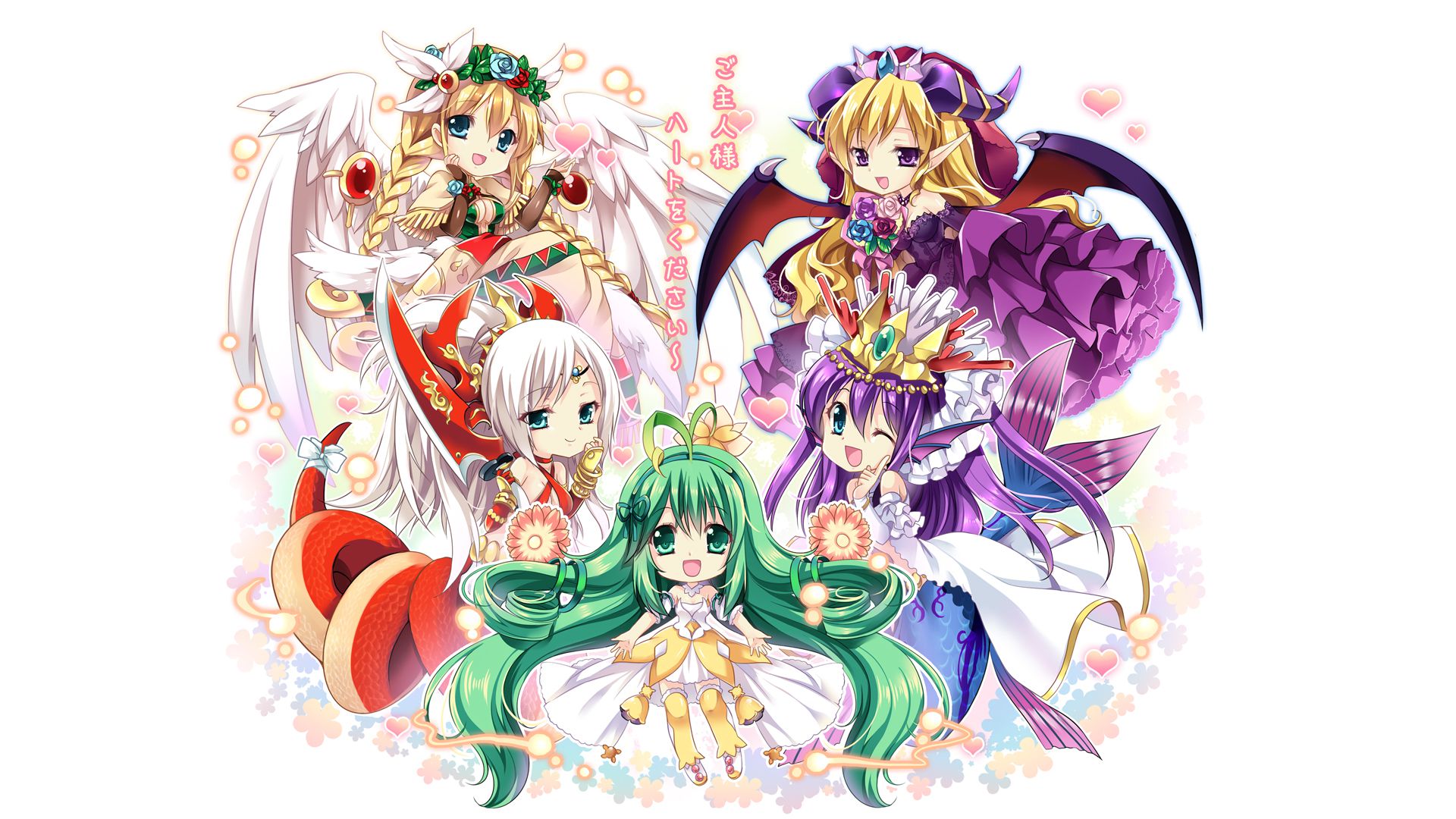 Puzzles & dragons, siren Mermaid Kawai Yello images 25