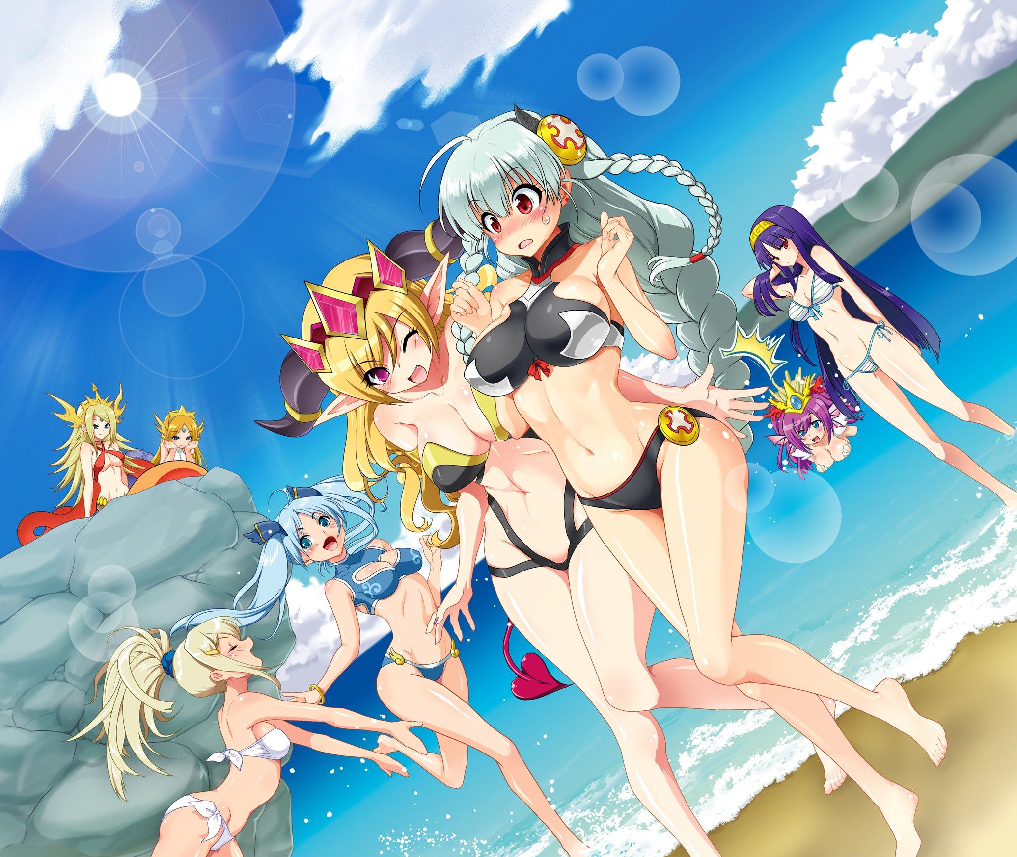 Puzzles & dragons, siren Mermaid Kawai Yello images 3