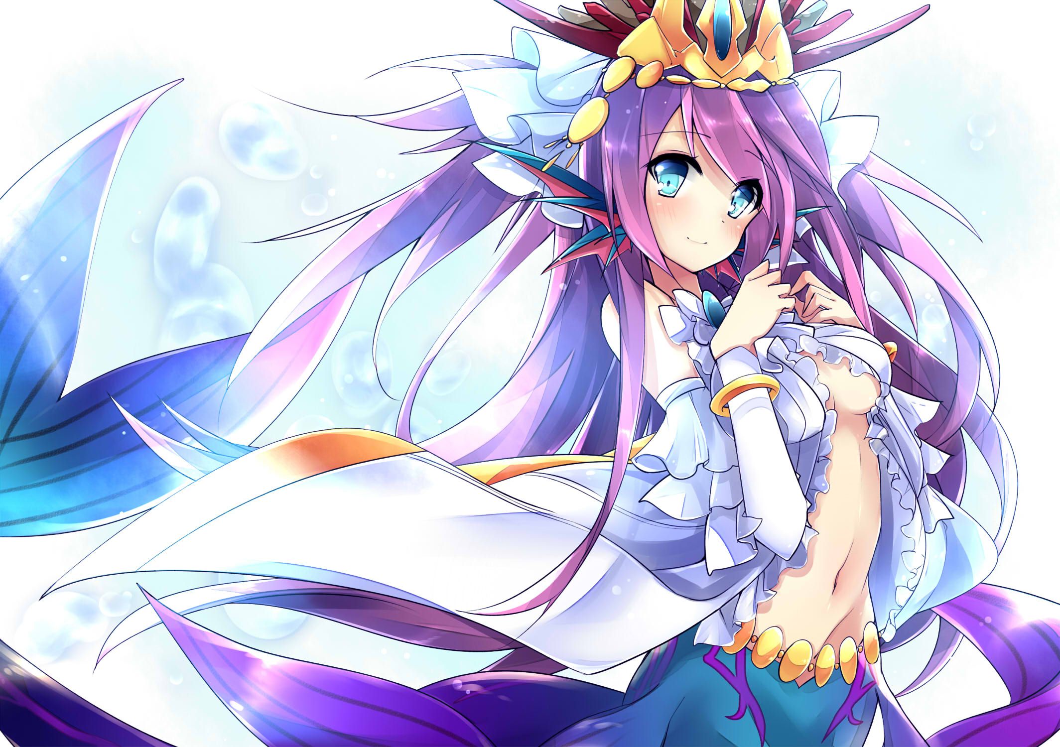 Puzzles & dragons, siren Mermaid Kawai Yello images 5