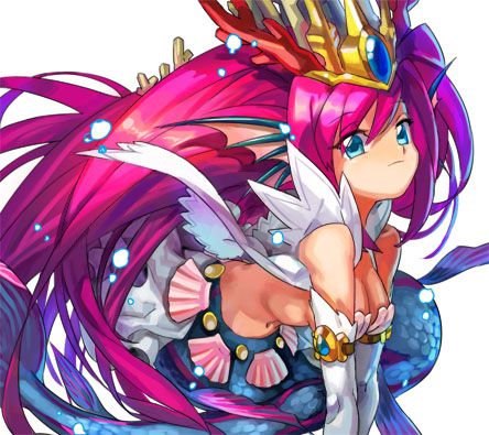 Puzzles & dragons, siren Mermaid Kawai Yello images 7