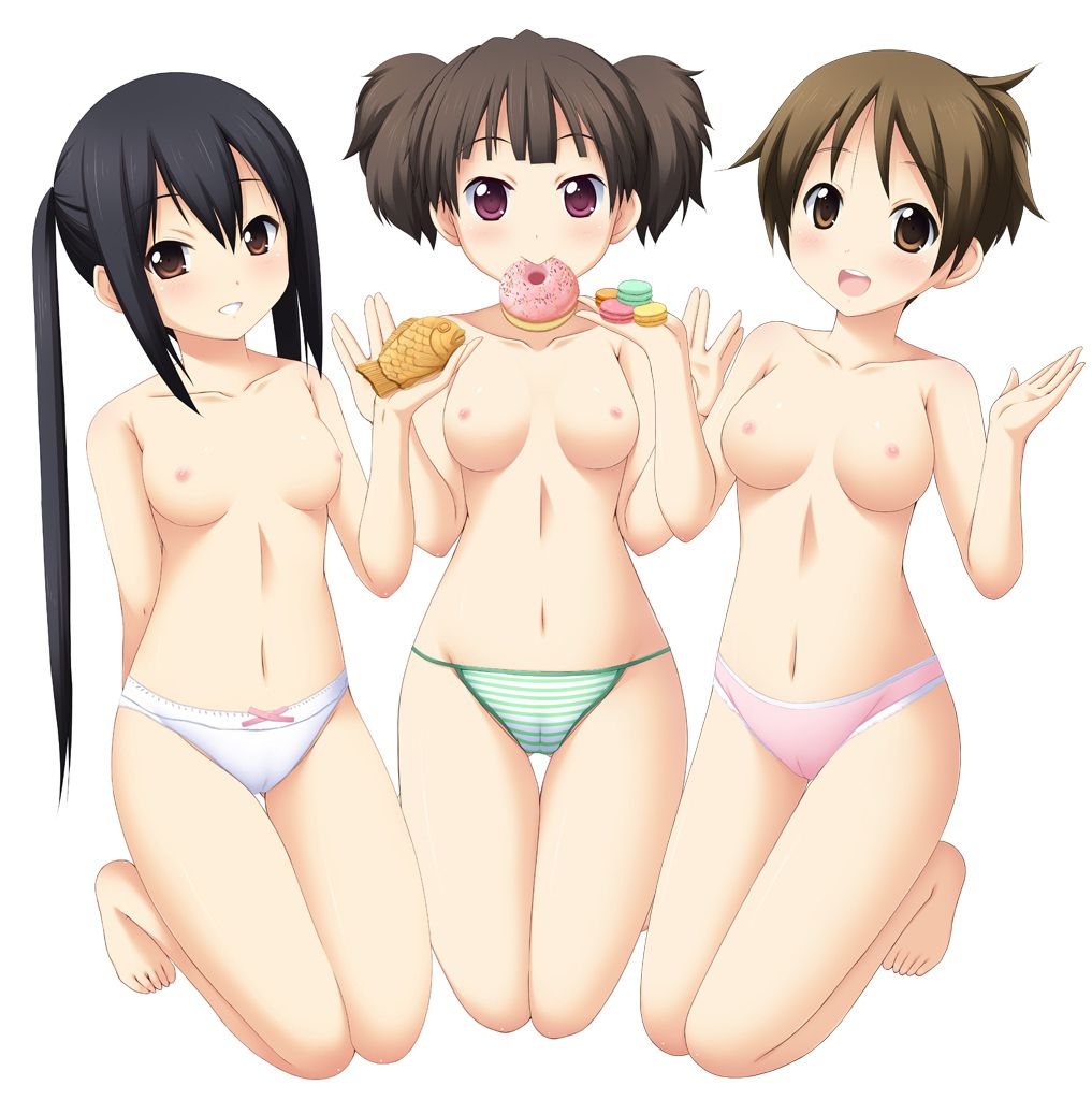 K-on! Large set of characters! In the (nude) part 4. 12