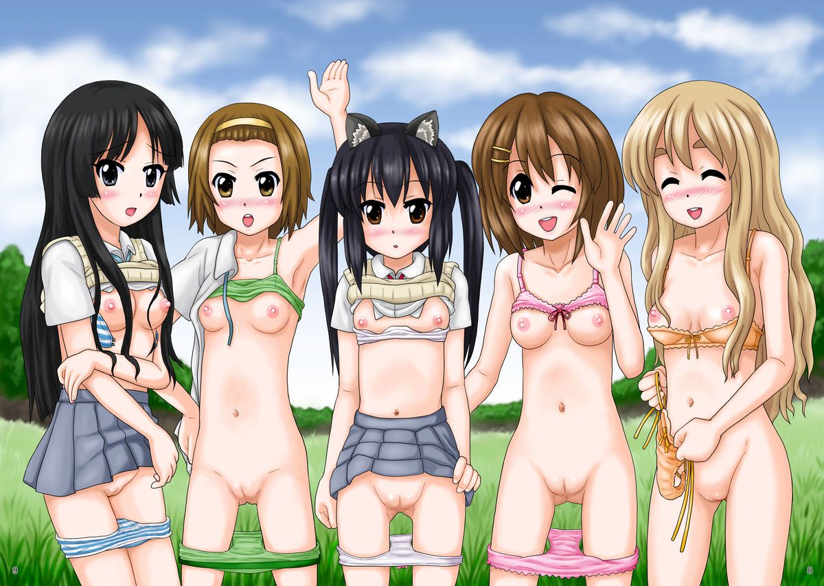 K-on! Large set of characters! In the (nude) part 4. 21