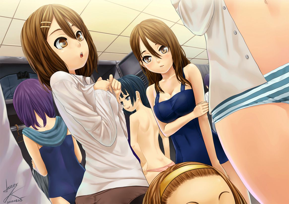 K-on! Large set of characters! In the (nude) part 4. 22