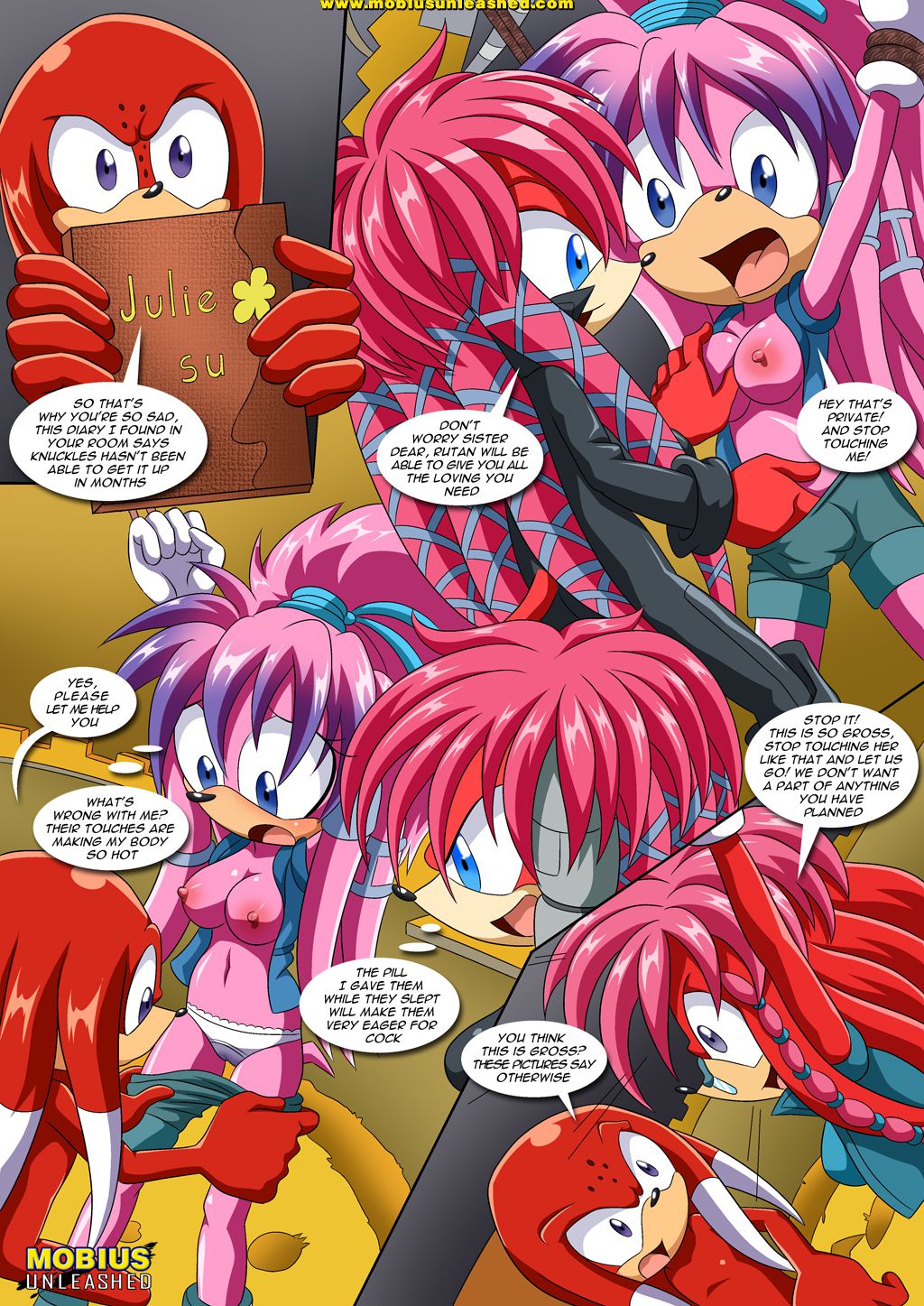 [Palcomix] A Strange Affair 2 (Sonic The Hedgehog) [Ongoing] 9