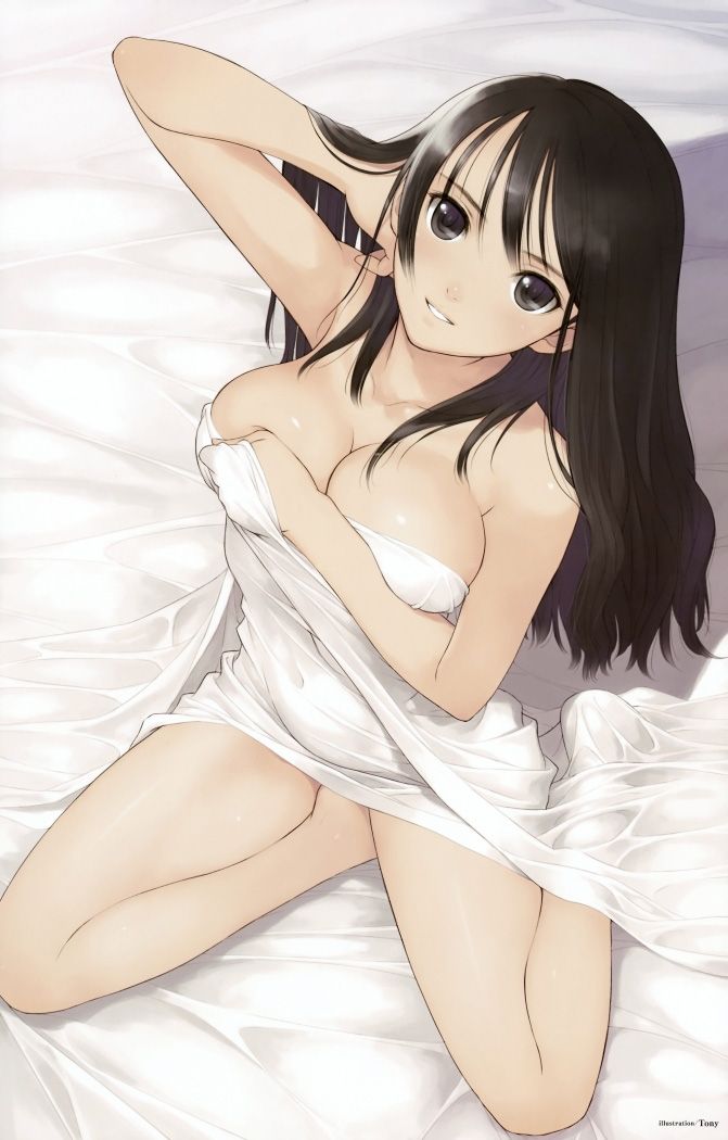 2-d black hair long girl is the cutest in the world! 50 sheets 24