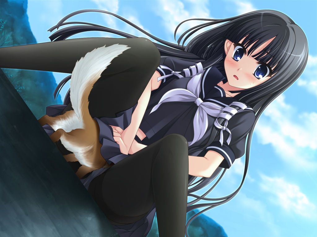 2-d black hair long girl is the cutest in the world! 50 sheets 43