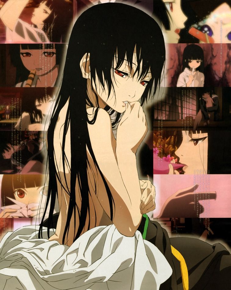 2-d black hair long girl is the cutest in the world! 50 sheets 8