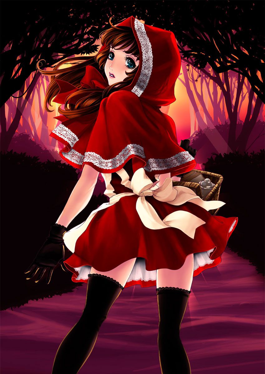 2-d Red Riding Hood decorative erotic pictures 30 15