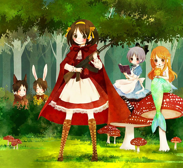 2-d Red Riding Hood decorative erotic pictures 30 8