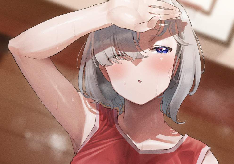 【Summer Fun】Erotic image of sweaty female armpits 39