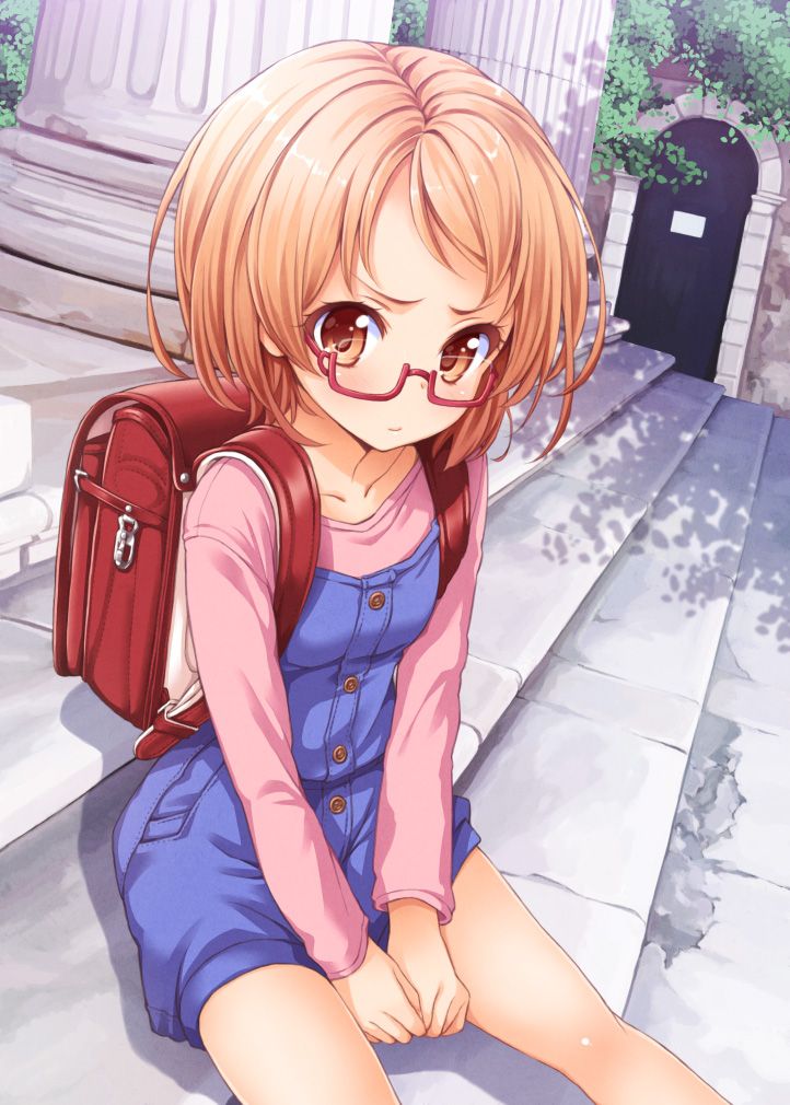 Drew feels a little intellectual glasses girl image. Vol.7 15