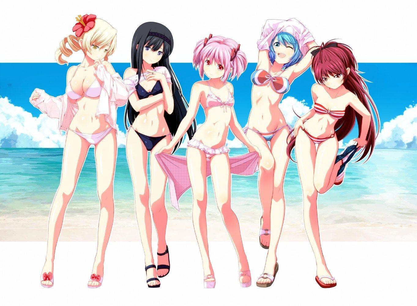 Refreshes the skin component for girl bikini pictures. Vol.7 32