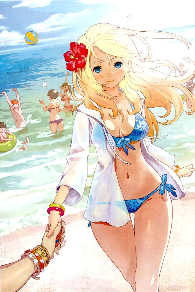 Refreshes the skin component for girl bikini pictures. Vol.7 44