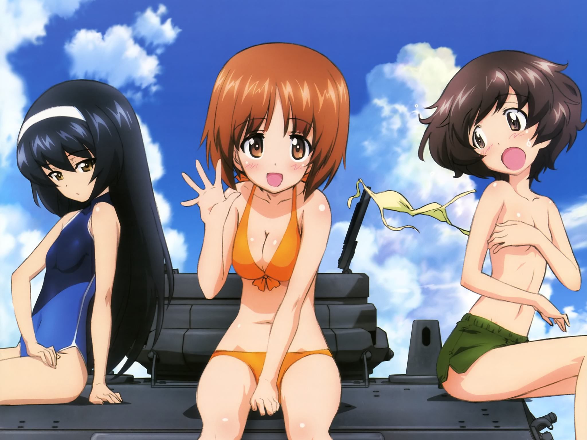 Drew the erotic images of cute angler, girls_und_panzer. Vol.3 10