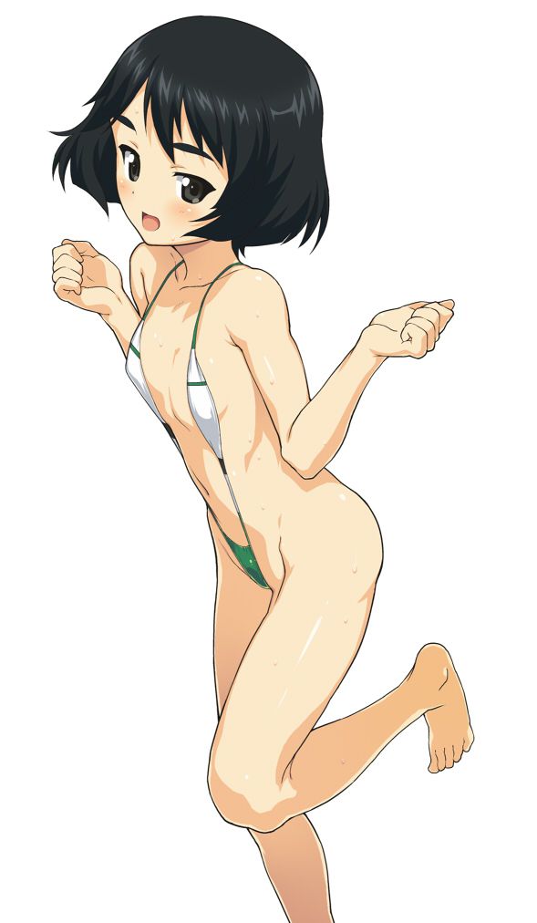 Drew the erotic images of cute angler, girls_und_panzer. Vol.3 14