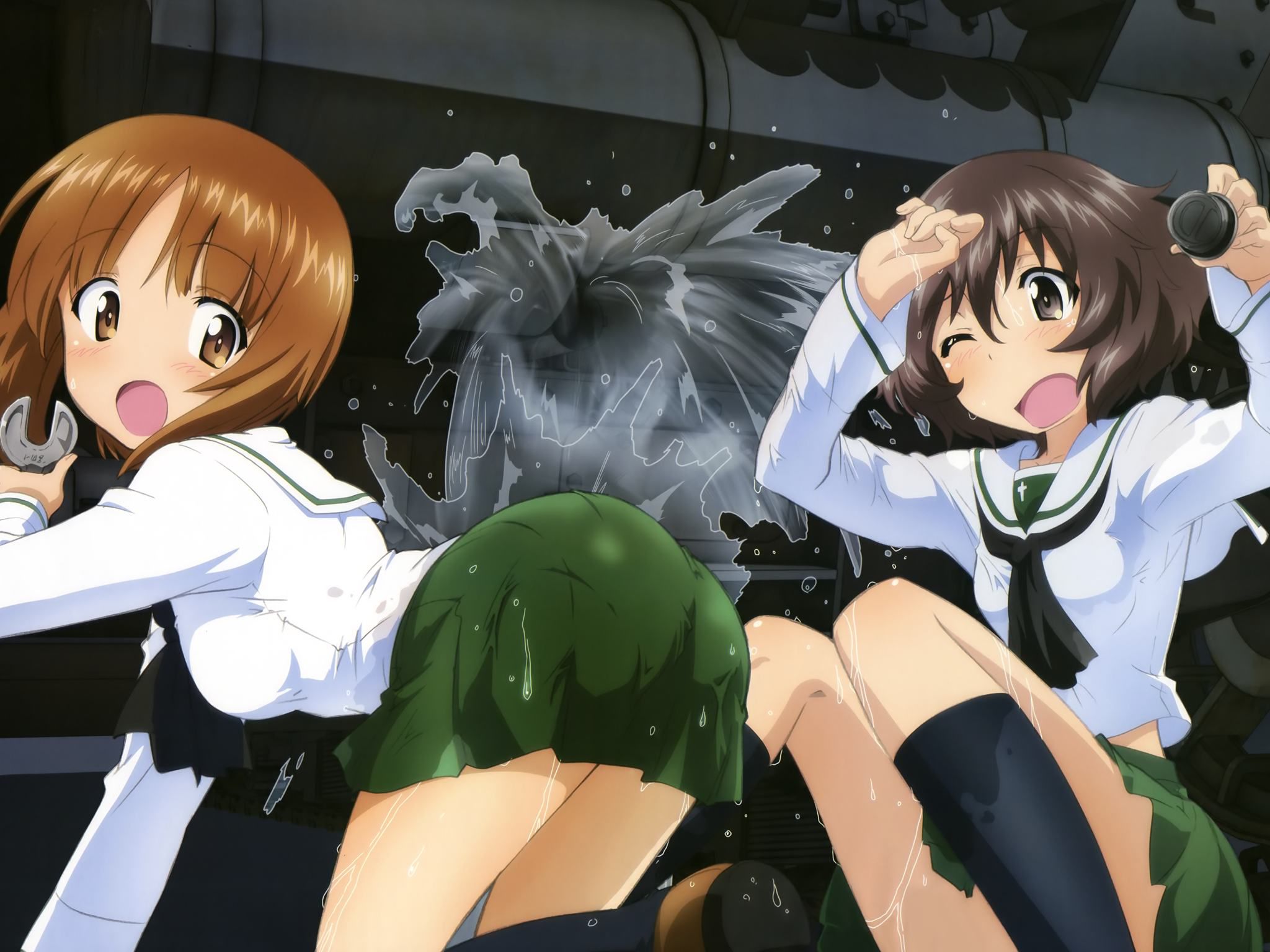 Drew the erotic images of cute angler, girls_und_panzer. Vol.3 33