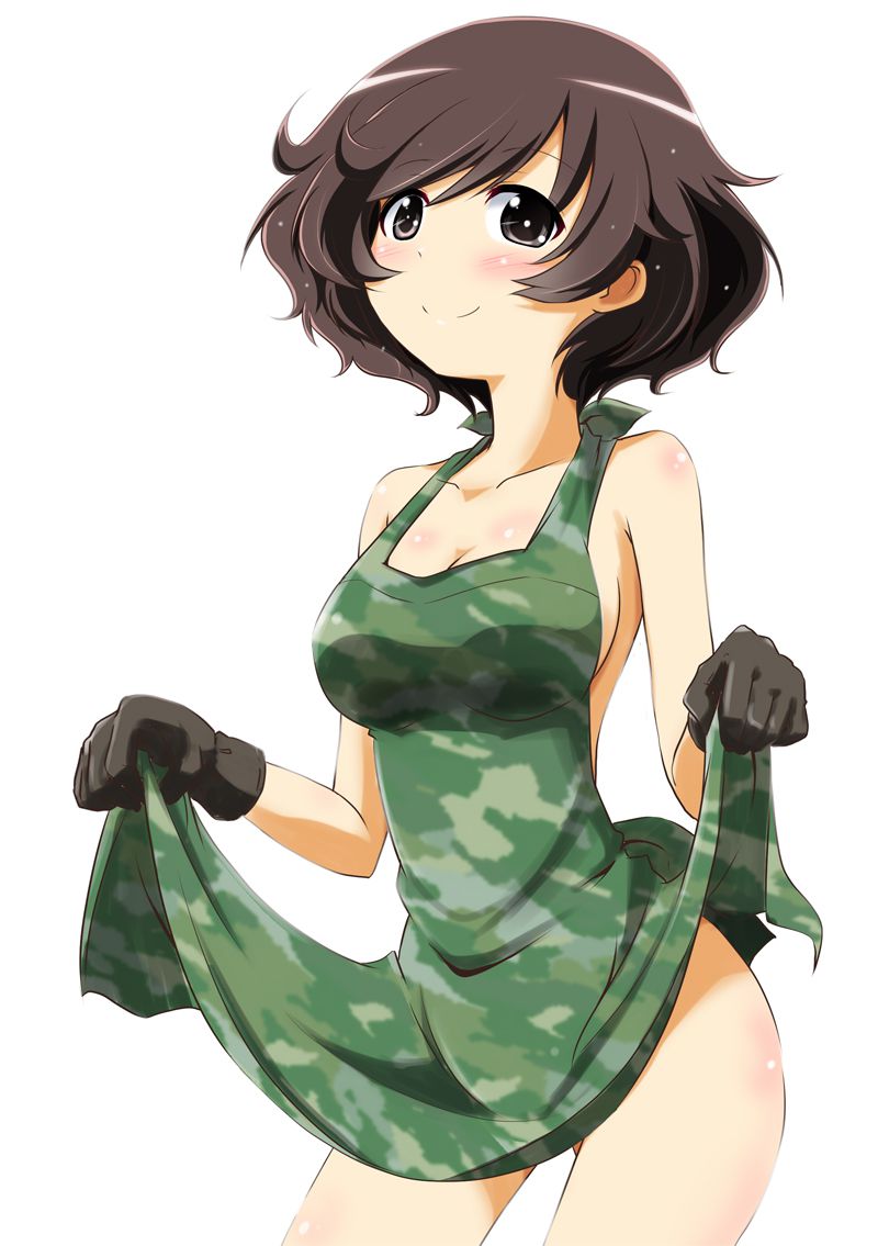 Drew the erotic images of cute angler, girls_und_panzer. Vol.3 8