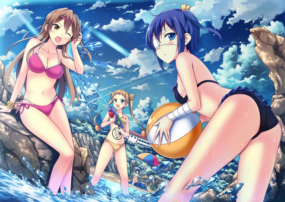 Their two dimensional girl swimsuit sexy gathered the swimsuit picture, too. Vol.7 31