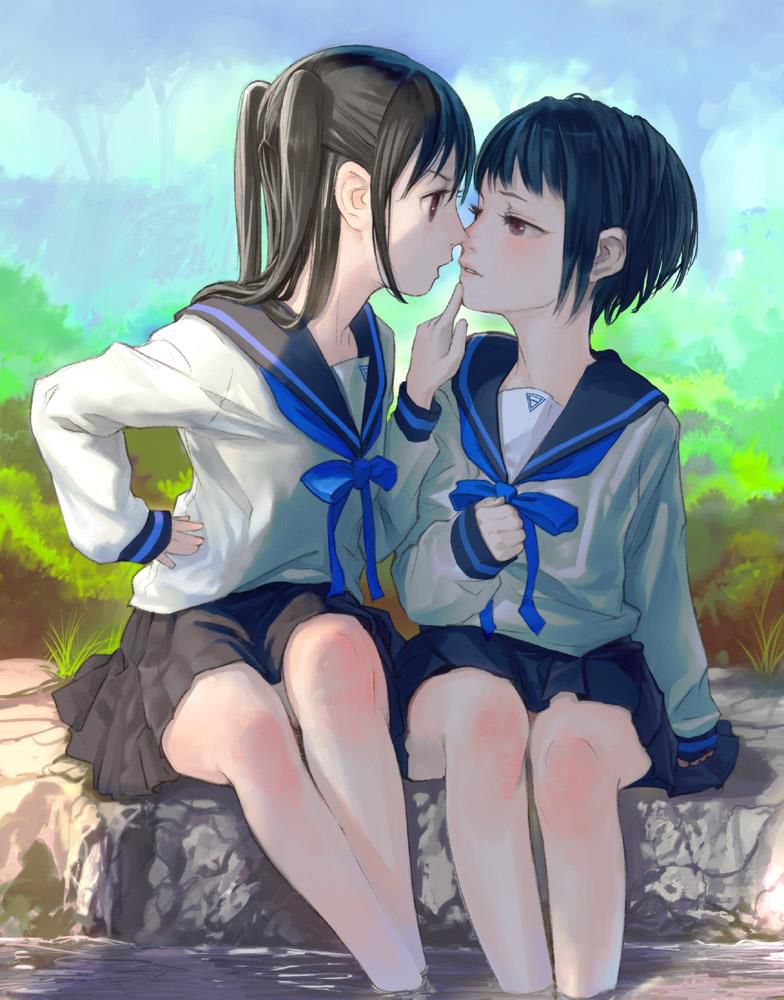 Odious Yuri image vol.1 flirts with other girls 11
