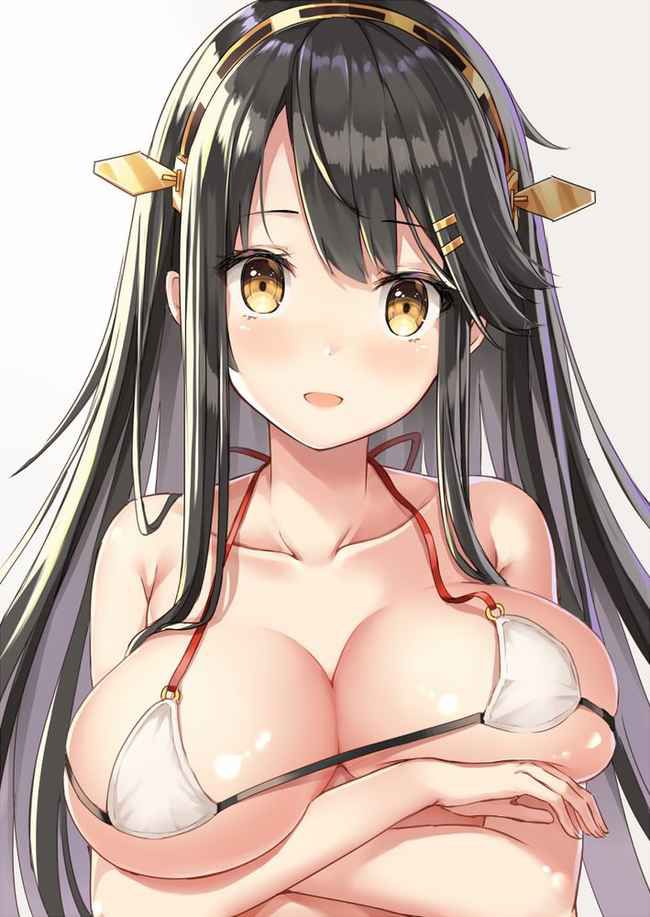 【Erotic Anime Summary】 Beautiful girls and beautiful girls wearing micro bikinis that look as naked as they are [40 photos] 35
