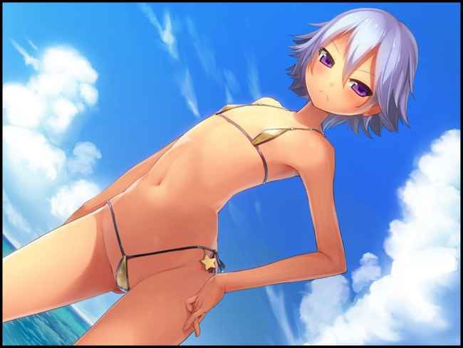 【Erotic Anime Summary】 Beautiful girls and beautiful girls wearing micro bikinis that look as naked as they are [40 photos] 5