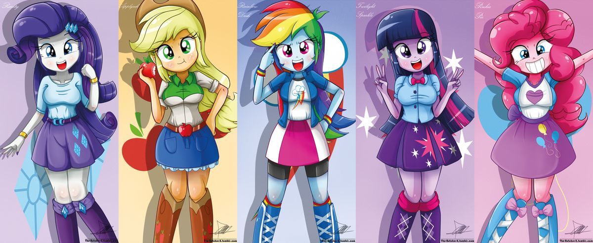 [The-butch-x] Beautiful Clothes (My Little Pony: Equestria Girls) 1