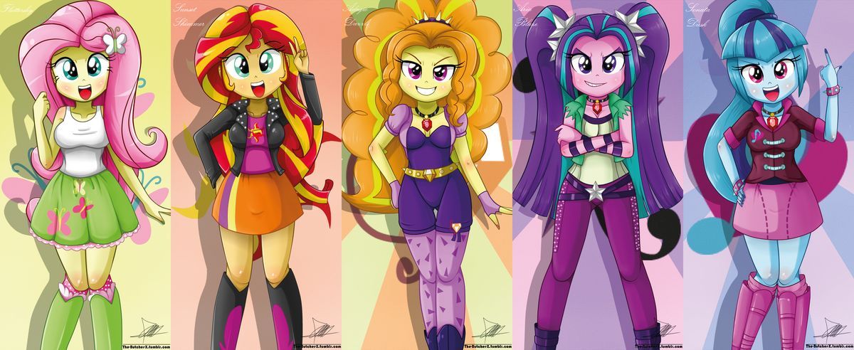 [The-butch-x] Beautiful Clothes (My Little Pony: Equestria Girls) 2