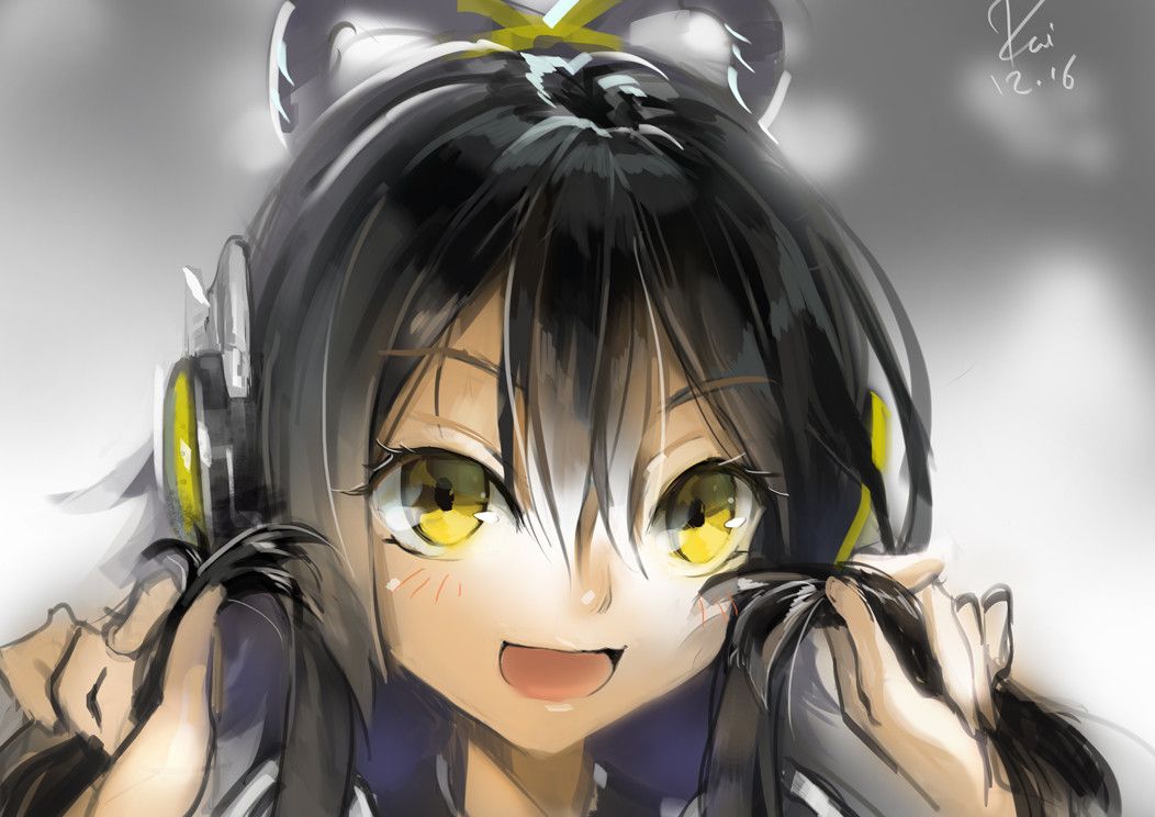 Want to be healed in the headphone girl picture vol.3 24