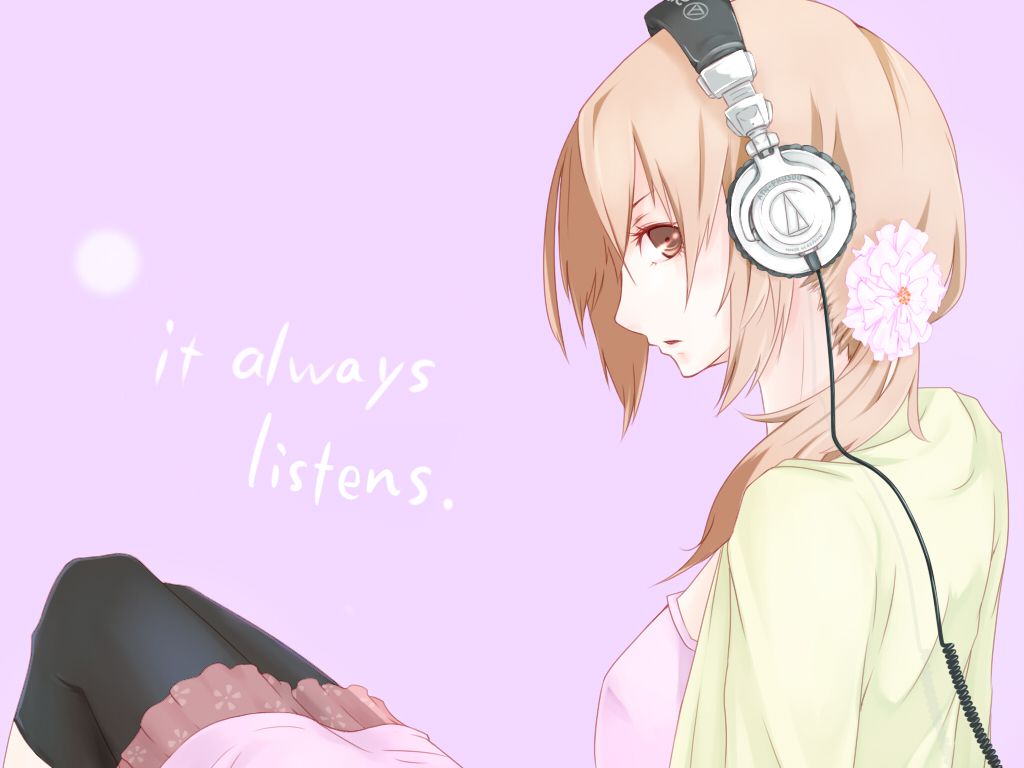 Want to be healed in the headphone girl picture vol.3 33