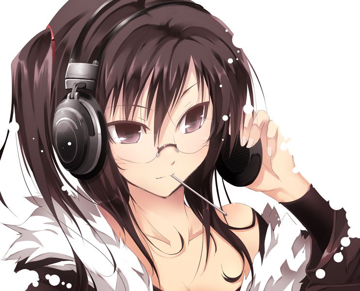 Want to be healed in the headphone girl picture vol.3 35