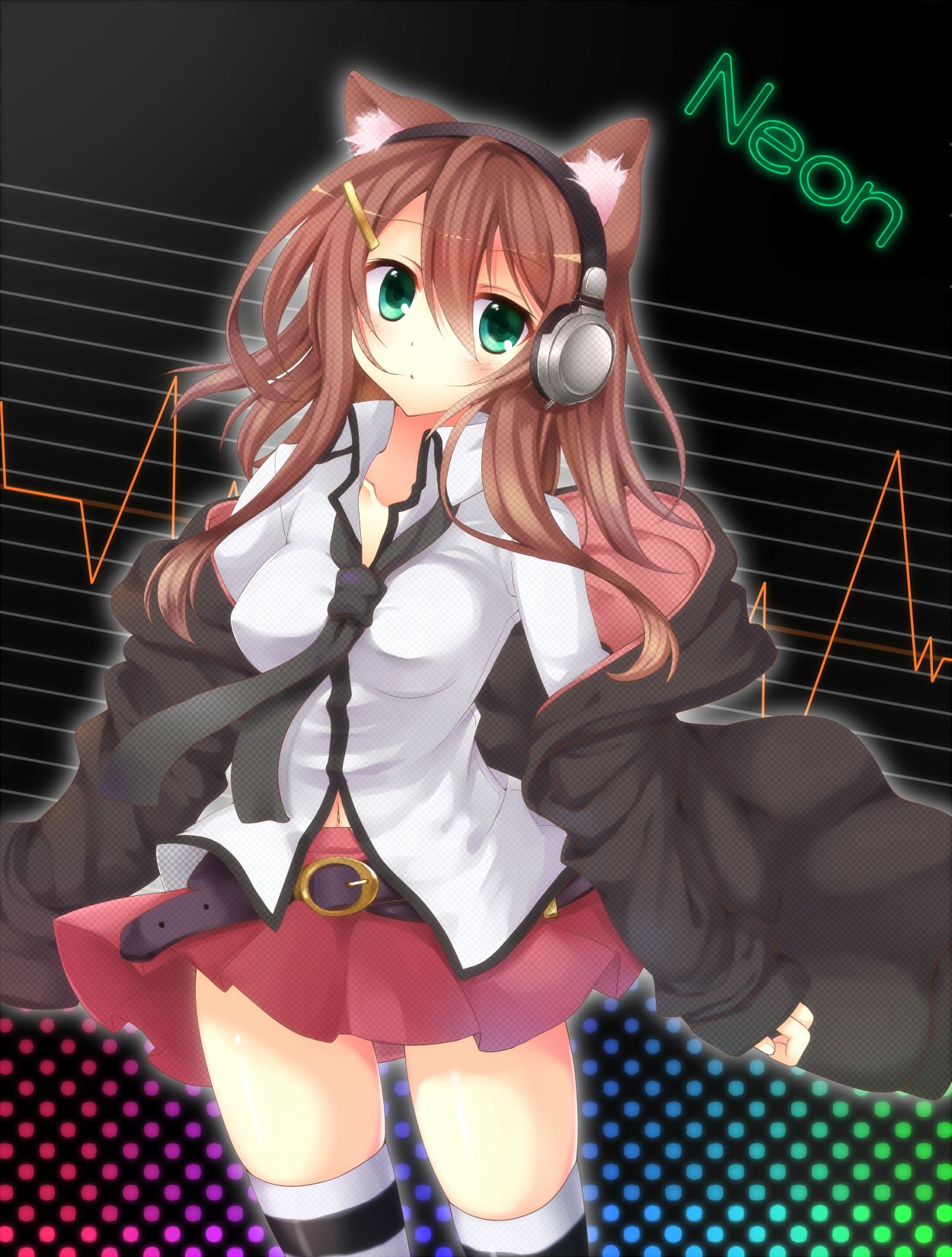 Want to be healed in the headphone girl picture vol.3 36