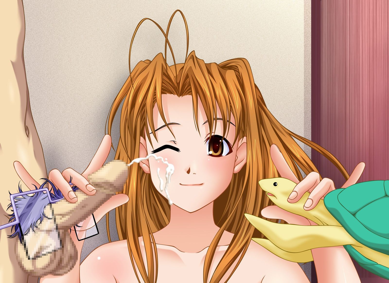 Love Hina "naruse River becomes" the wants second erotic pictures! 4