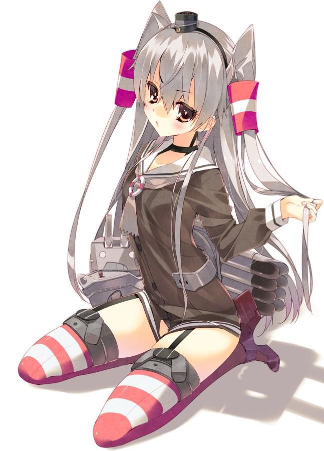 Destroyer amatsukaze-CHAN for this fine erotic pictures! Cute striped stocking Erotica www 10