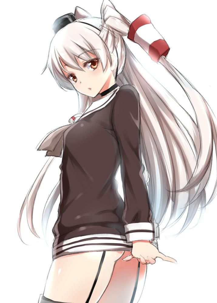 Destroyer amatsukaze-CHAN for this fine erotic pictures! Cute striped stocking Erotica www 11