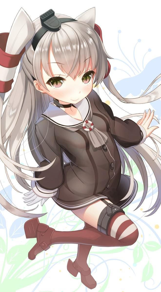 Destroyer amatsukaze-CHAN for this fine erotic pictures! Cute striped stocking Erotica www 2