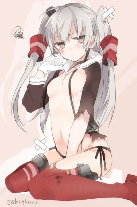 Destroyer amatsukaze-CHAN for this fine erotic pictures! Cute striped stocking Erotica www 25