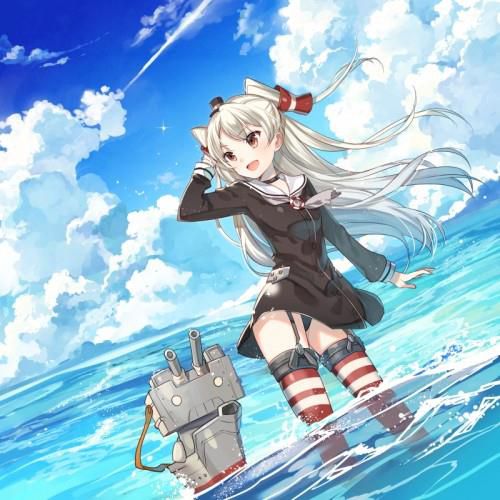 Destroyer amatsukaze-CHAN for this fine erotic pictures! Cute striped stocking Erotica www 28