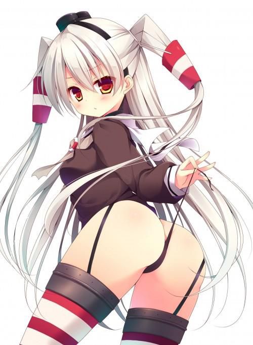 Destroyer amatsukaze-CHAN for this fine erotic pictures! Cute striped stocking Erotica www 37