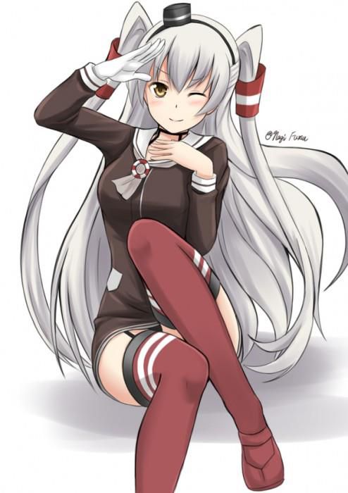 Destroyer amatsukaze-CHAN for this fine erotic pictures! Cute striped stocking Erotica www 40