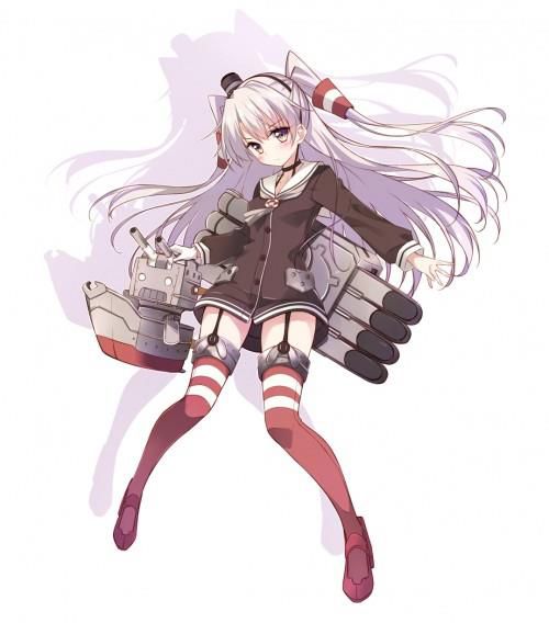 Destroyer amatsukaze-CHAN for this fine erotic pictures! Cute striped stocking Erotica www 43